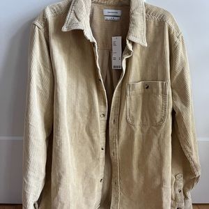 Urban Outfitters NWT corduroy button down